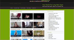 Desktop Screenshot of longhairclips.com